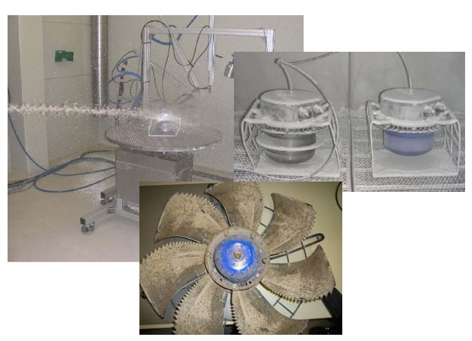 EC-puhaltimet kestävät hyvin vettä, likaa ja pölyä