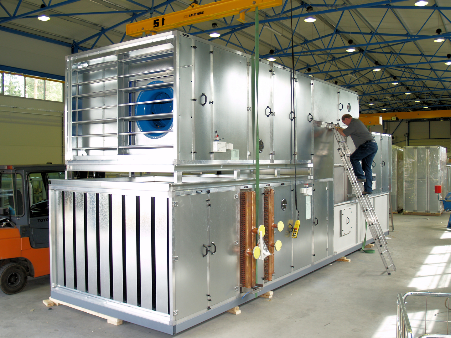 Mastervent konehuoneet referenssi